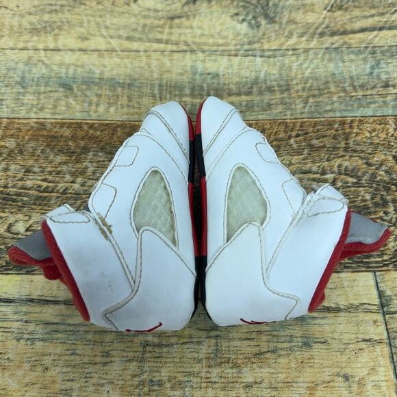 Nike Air Jordan 5 Retro Crib Bootie Fire Red (TD) 2013 552494-100 Baby Size 3C - Picture 7 of 8